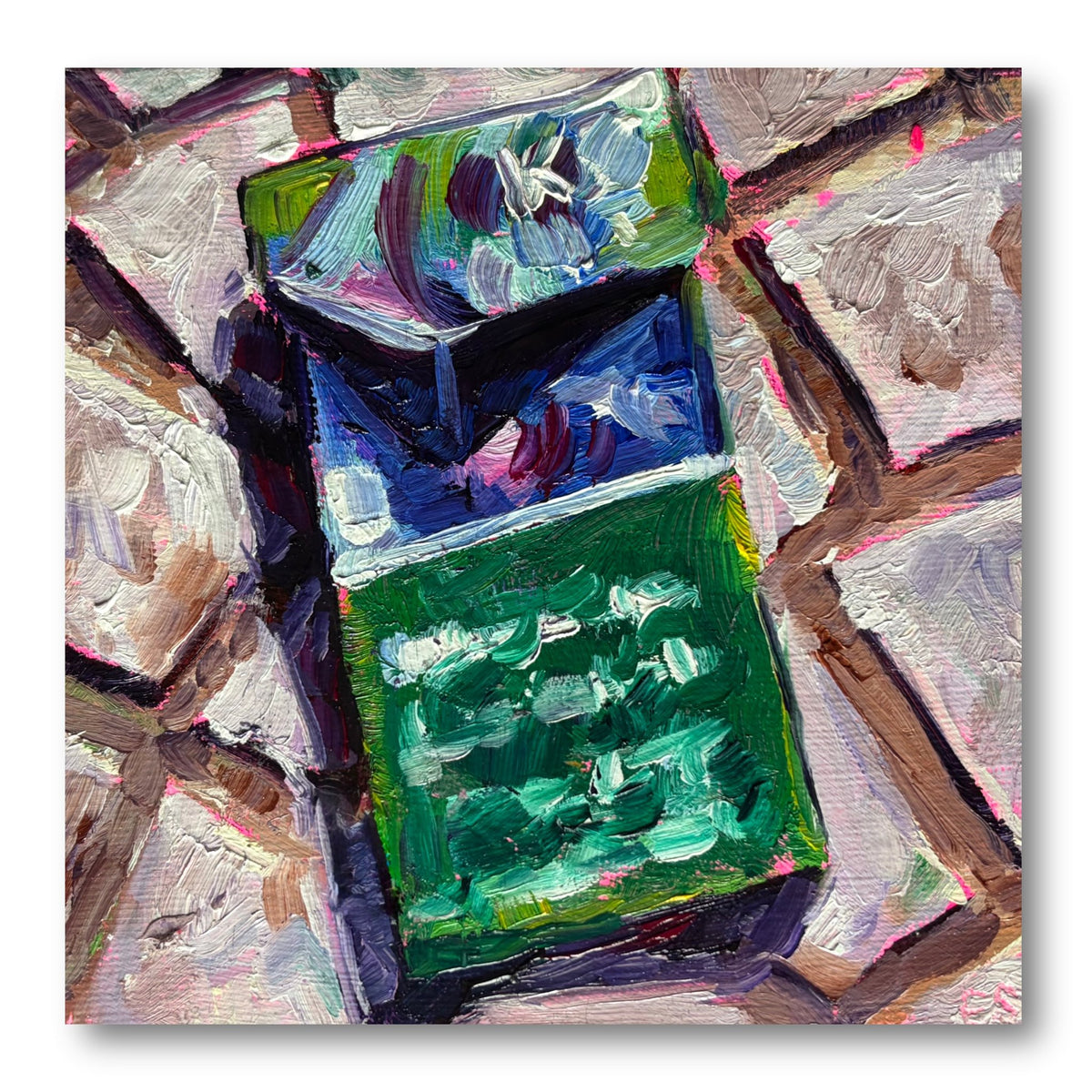 Green Cigarettes – Fine Art Print