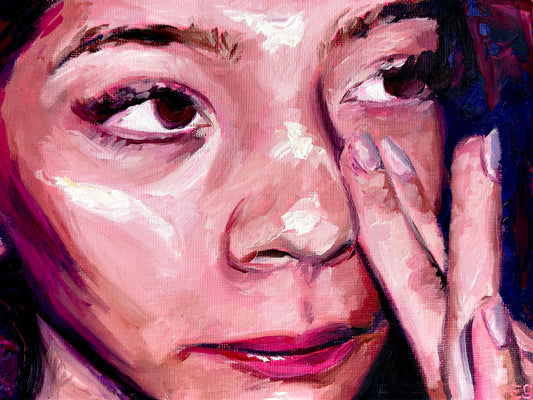 doing skincare